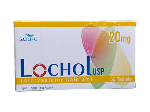 Picture of Lochol 20mg Tab 15x2s