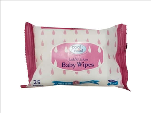 Picture of Cool&cool Baby Wipes 25pcs