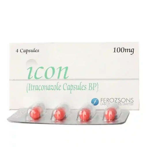 Picture of Icon 100mg Cap 4x1s