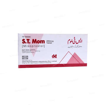 Picture of St Mom 200mcg Tab 10x1s