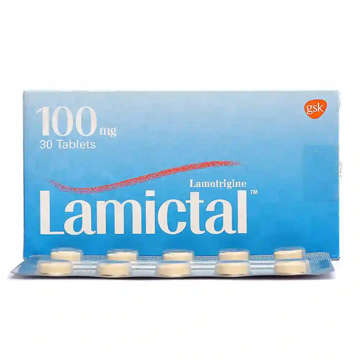 Picture of Lamictal 100mg Tab 1x30s