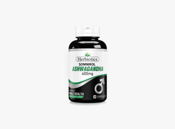 Picture of Herbiotics Ashwagandha 400mg Cap 30x1s