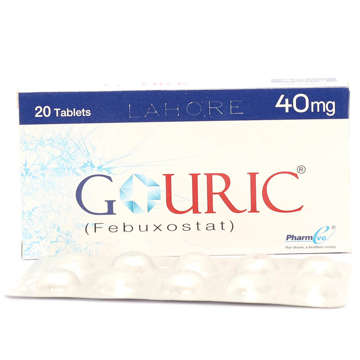 Picture of Gouric 40mg Tab 10x2s