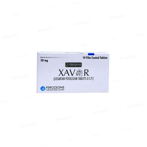 Picture of Xavor 50mg Tab 10x1s