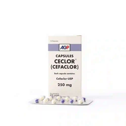Picture of Ceclor 250mg Cap 1x12s