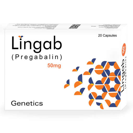 Picture of Lingab 50mg Caps 10x2s