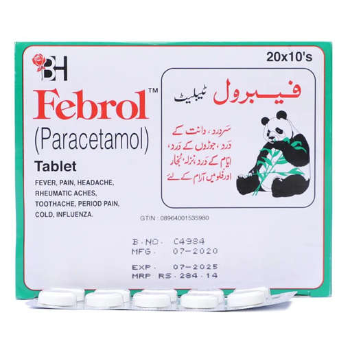 Picture of Febrol Tab 1x200s