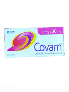Picture of Covam 5mg+80mg Tab 7x2s