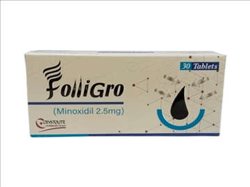 Picture of Folligro Minoxidil 2.5mg Tab 10x3s