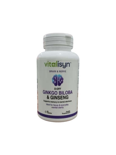 Picture of Vitalisyn Ginkgo Biloba & Ginseng Tab 30x1s